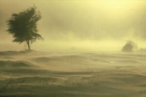 Sub Sahara harmattan site in African
