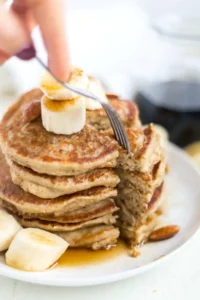 banana oatmeal blender pancakes 20