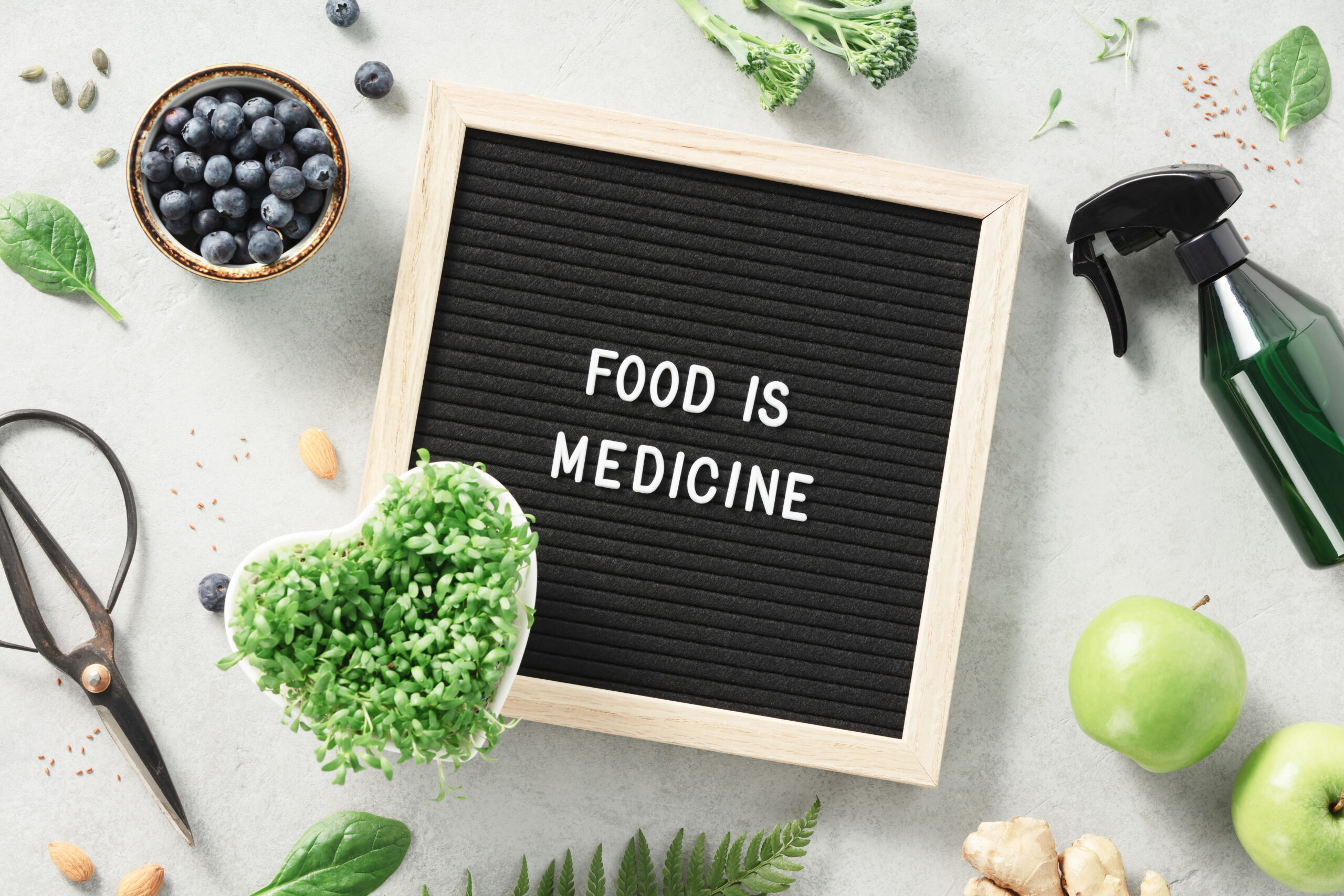 food is medicine letter board quote flat lay 2025 02 21 00 10 23 utc scaled